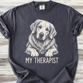 Golden Retriever My Therapist - Graphite