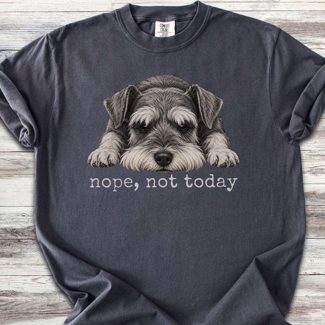 Schnauzer Nope - Graphite