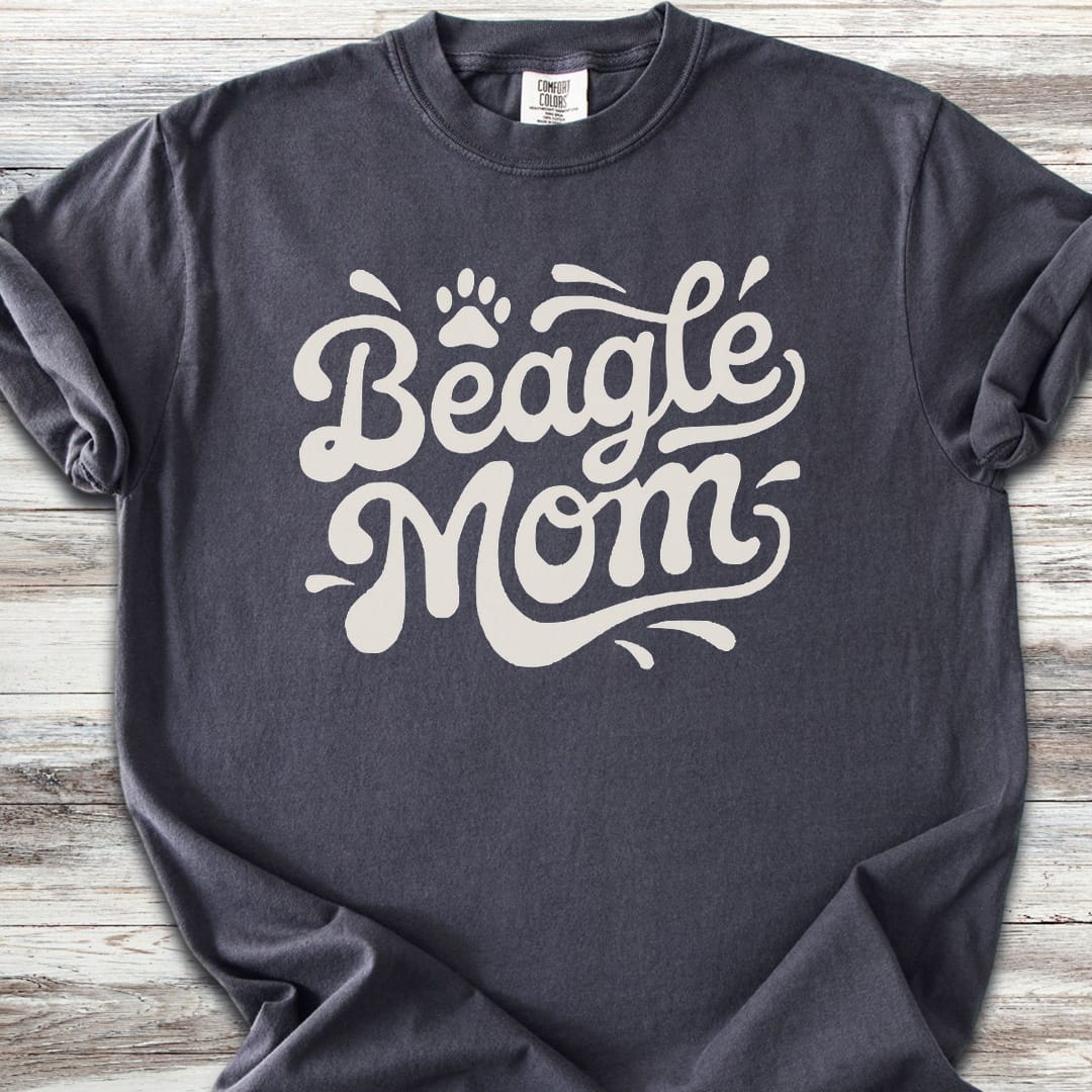 Beagle Groovy Mom - Graphite