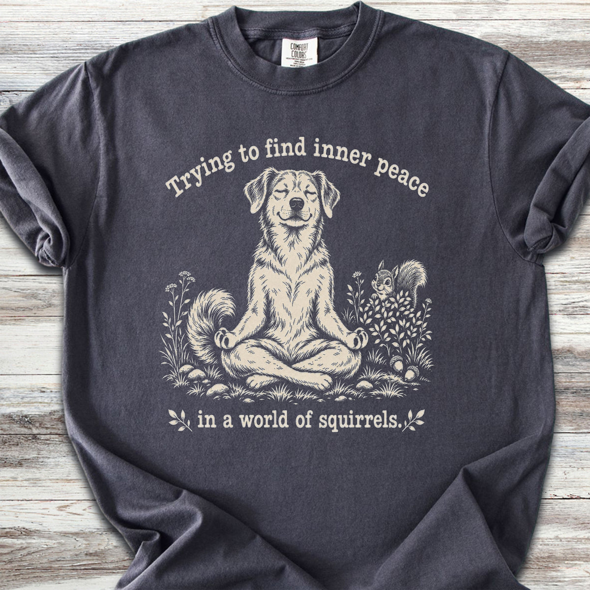 Inner Peace World of Squirrels - Graphite