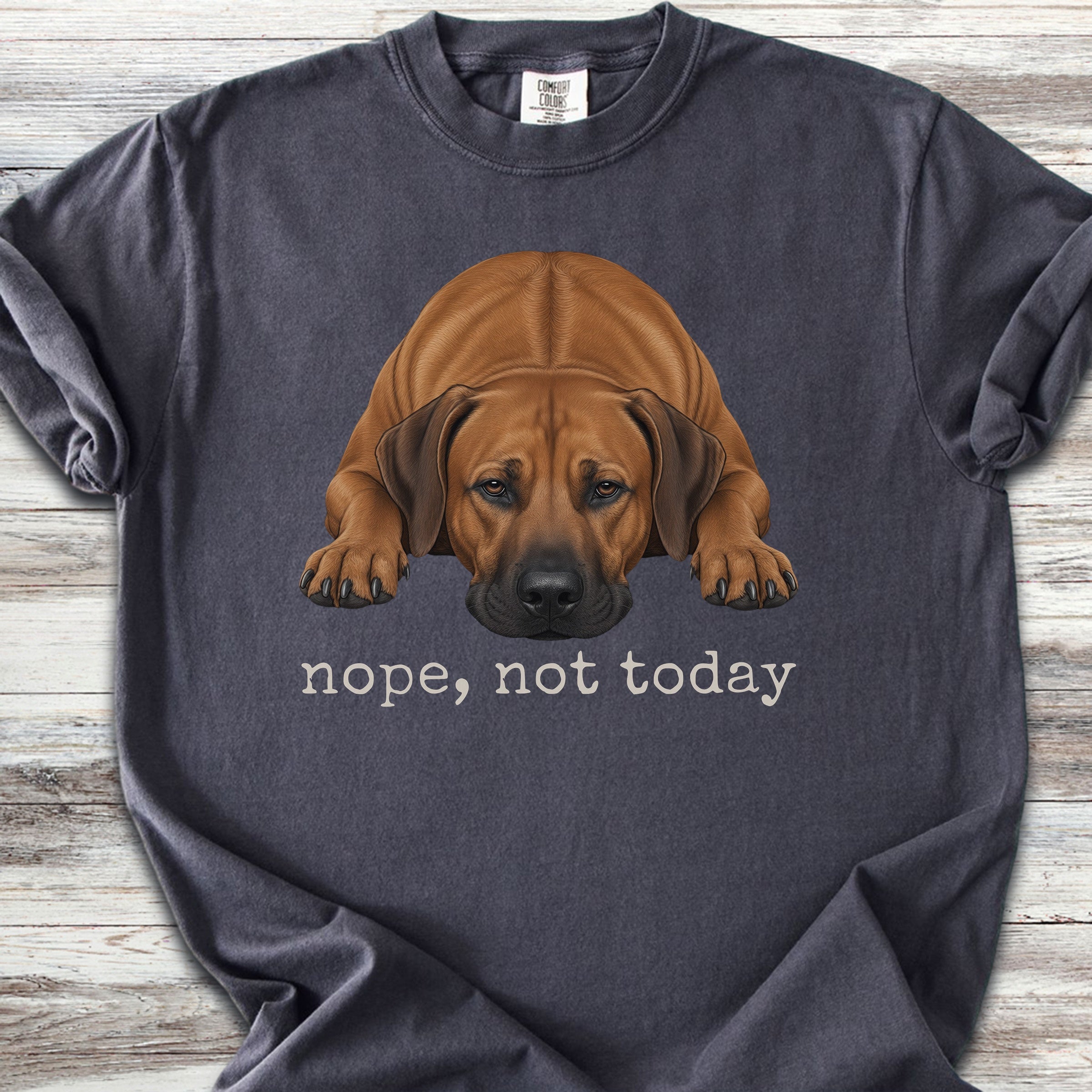Rhodesian Ridgeback Nope - Graphite