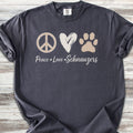 Schnauzer Peace - Graphite