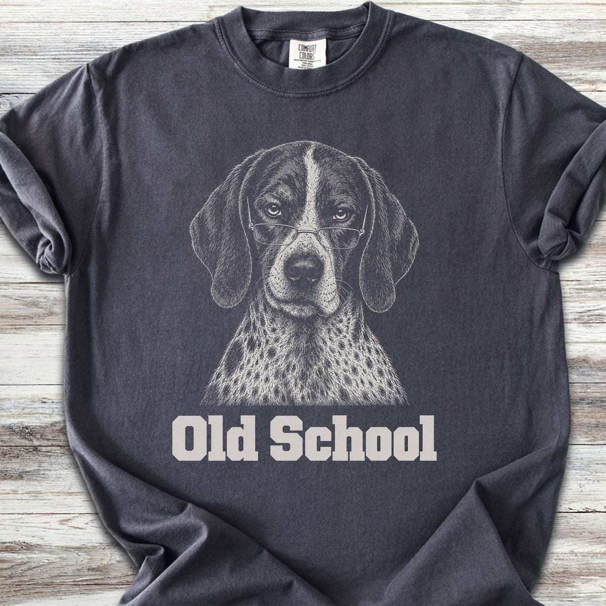 German Shorthaired Pointer Old School - Graphite