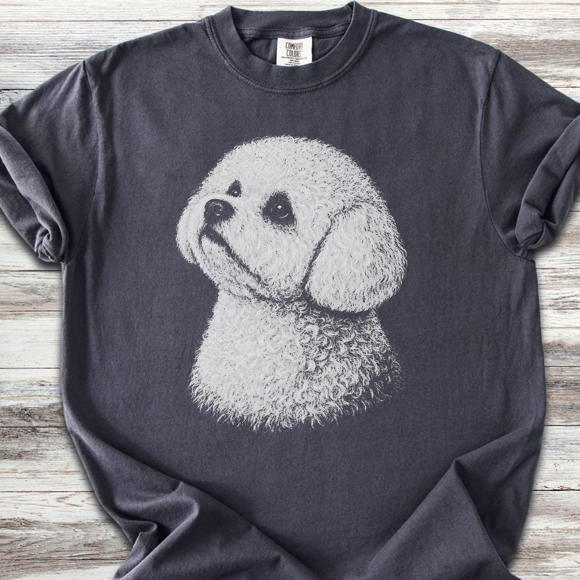 Bichon Frise Loyalty - Graphite