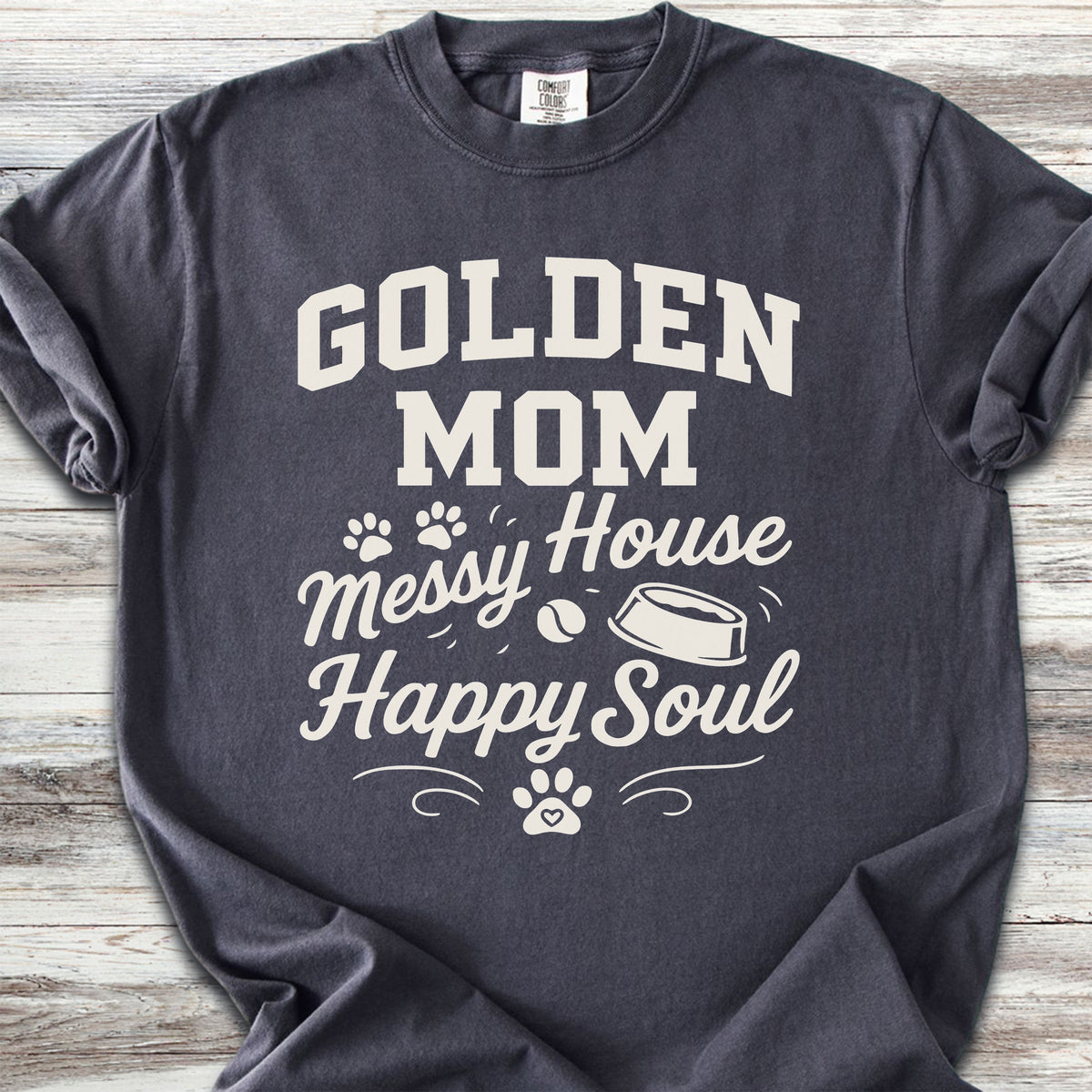 Golden Retriever Happy Soul - Graphite