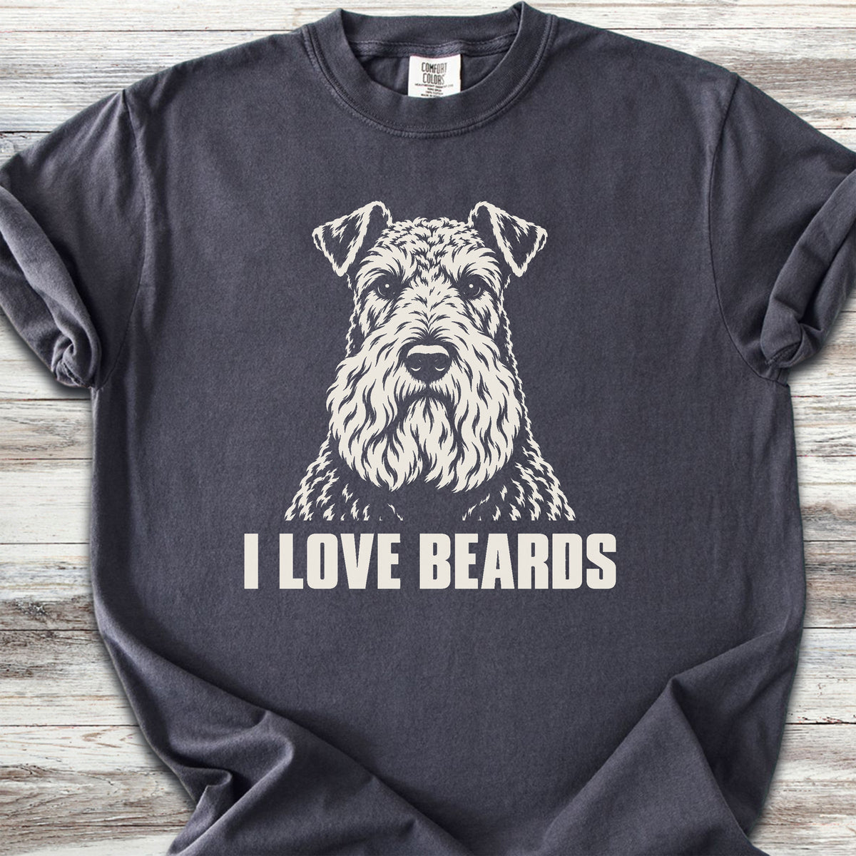 Kerry Blue I Love Beards - Graphite