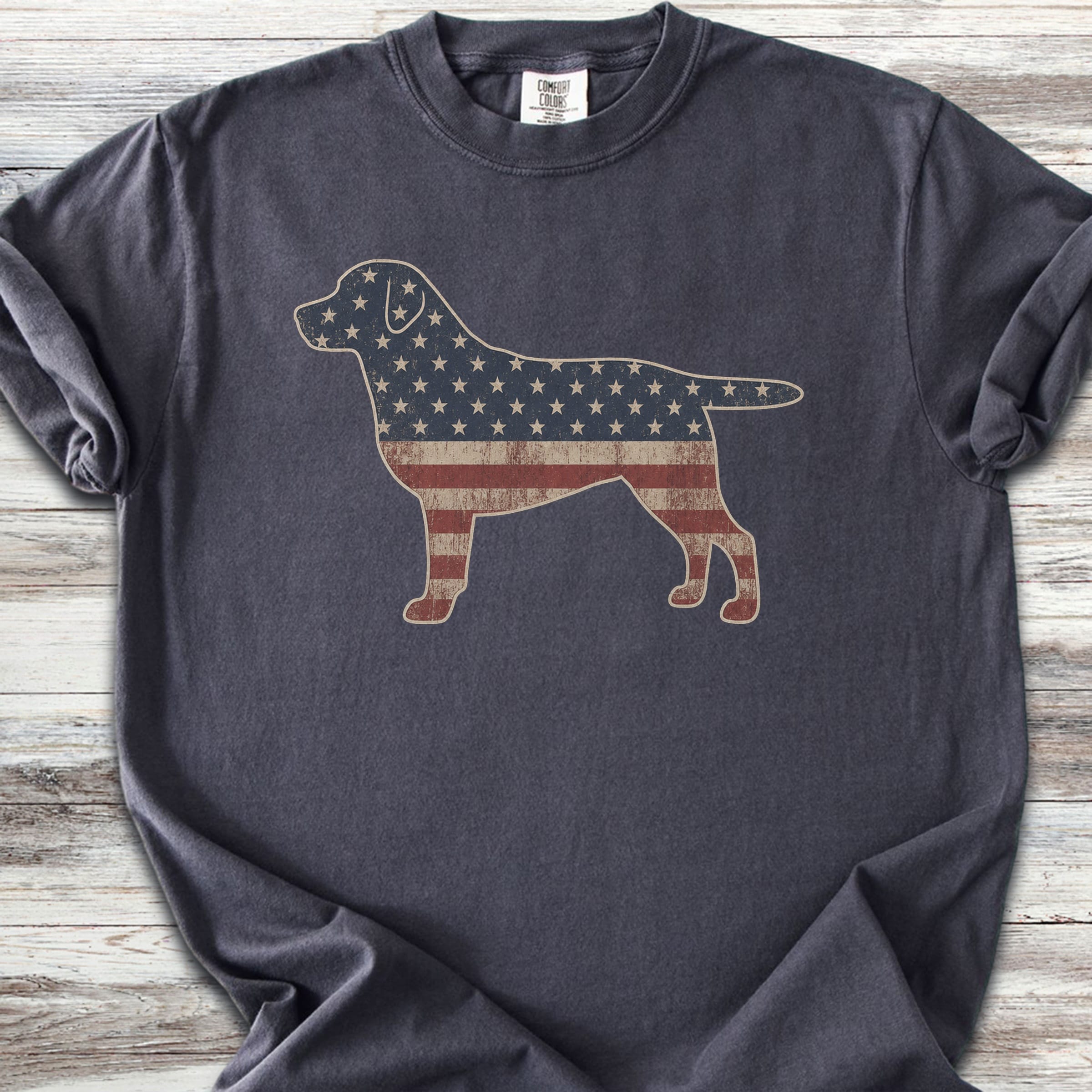 Labrador Retriever Vintage USA - Graphite