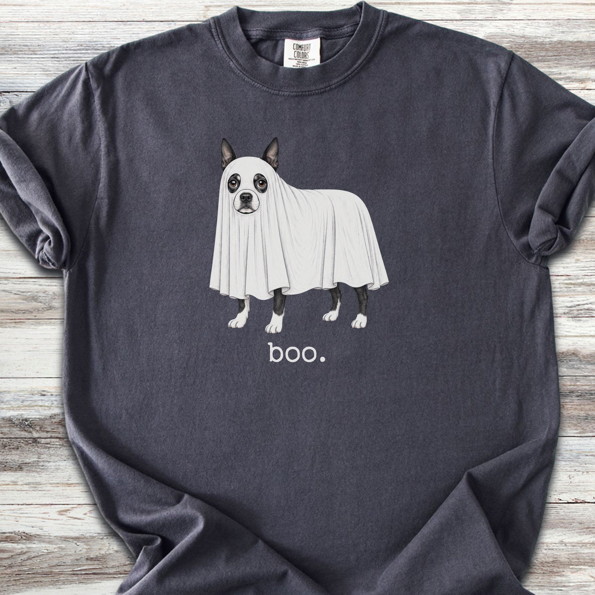 Boston Terrier Boo - Graphite