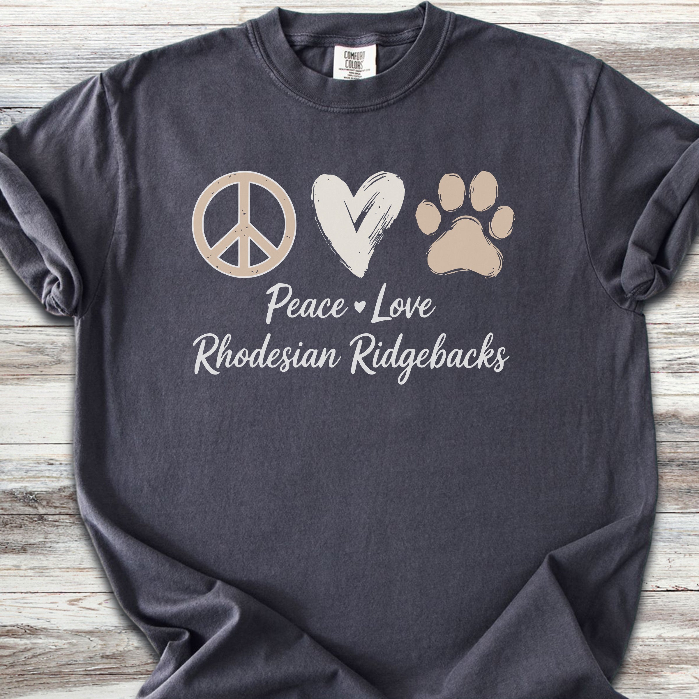 Rhodesian Ridgeback Peace - Graphite