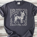 Chihuahua Linocut - Graphite