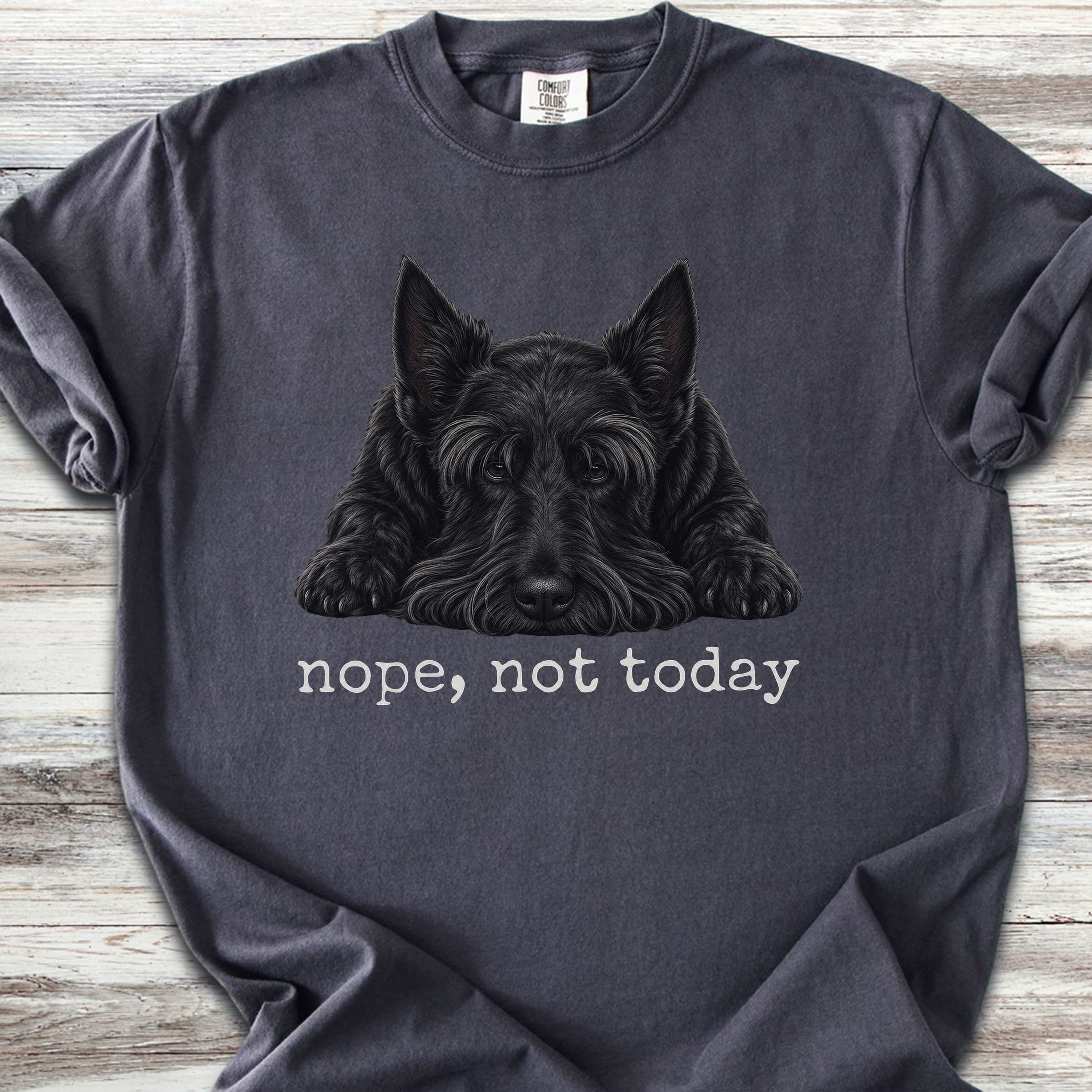 Scottish Terrier Nope - Graphite