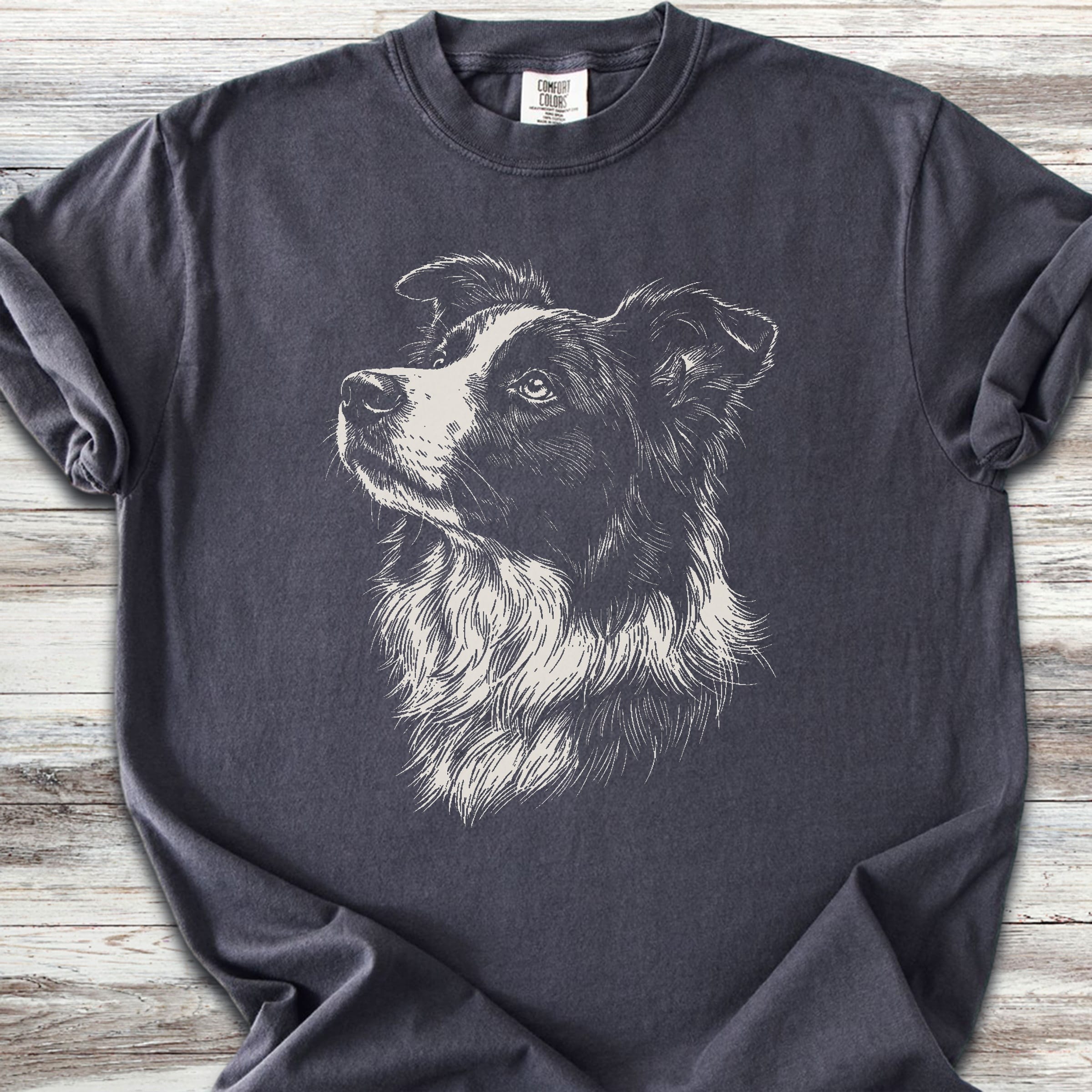 Border Collie Loyalty - Graphite