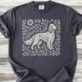 English Setter Linocut - Graphite