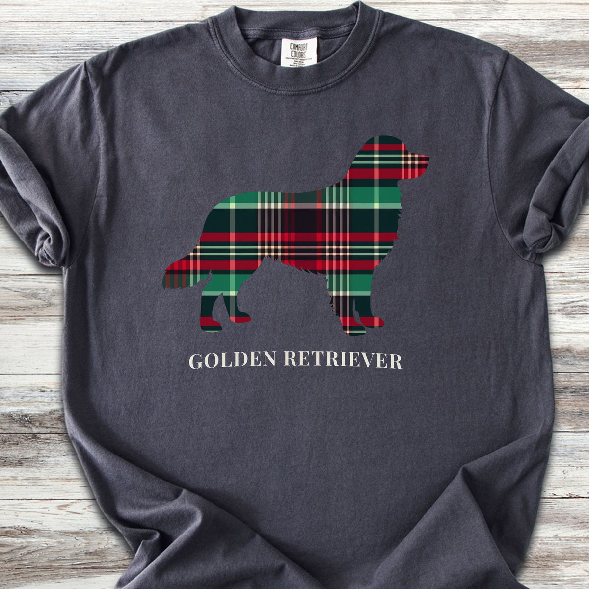 Golden Retriever Winter - Graphite