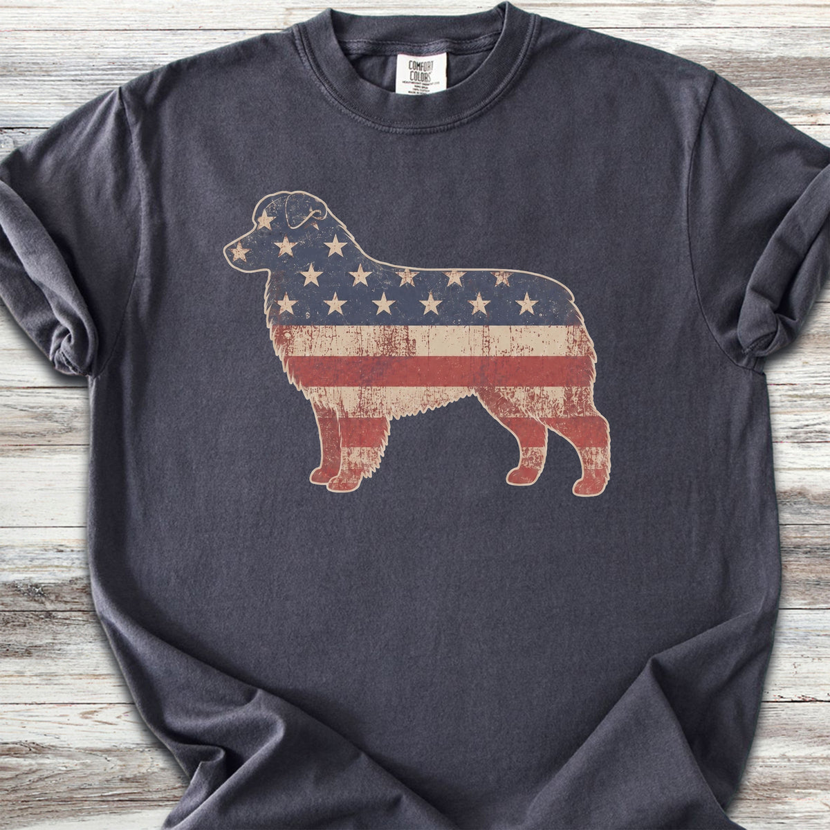 Australian Shepherd Vintage USA - Graphite
