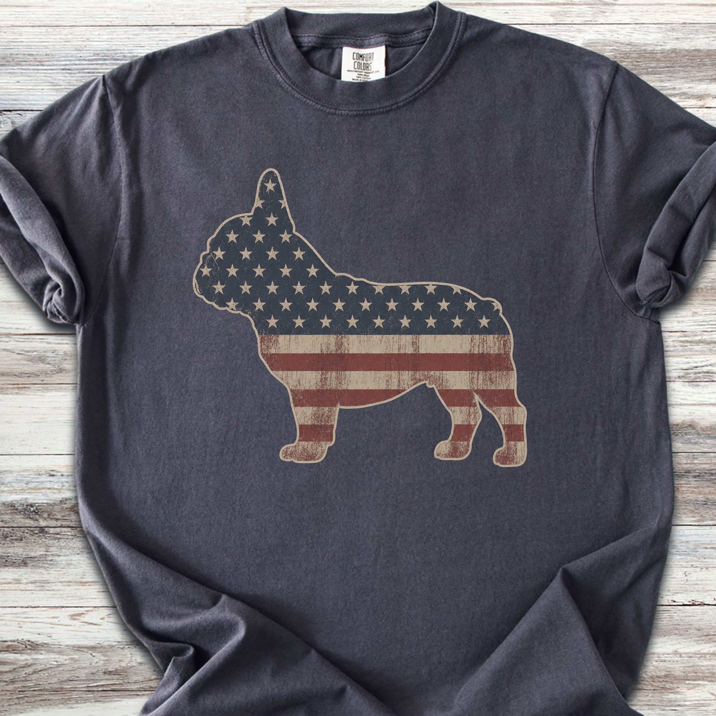 French Bulldog Vintage USA - Graphite