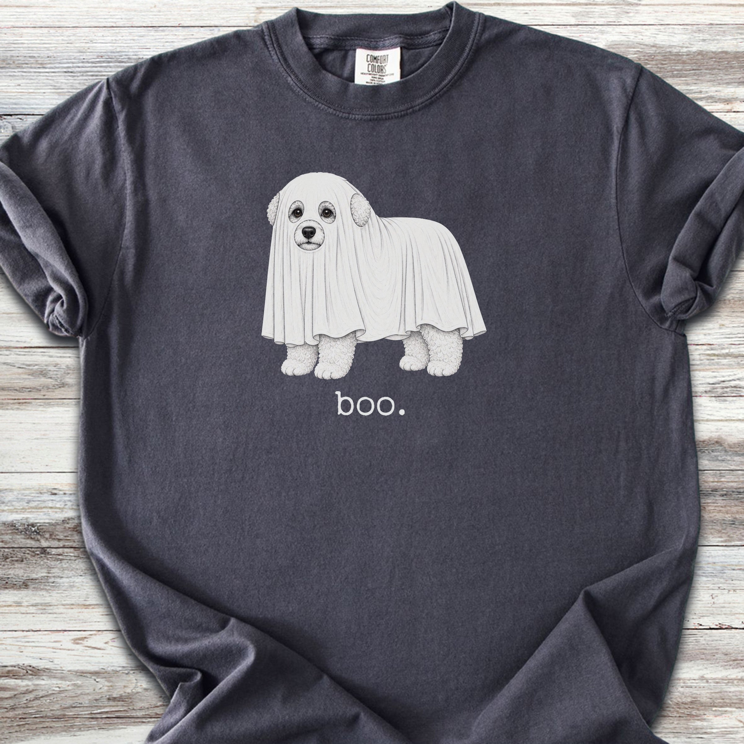 Bichon Frise Boo - Graphite