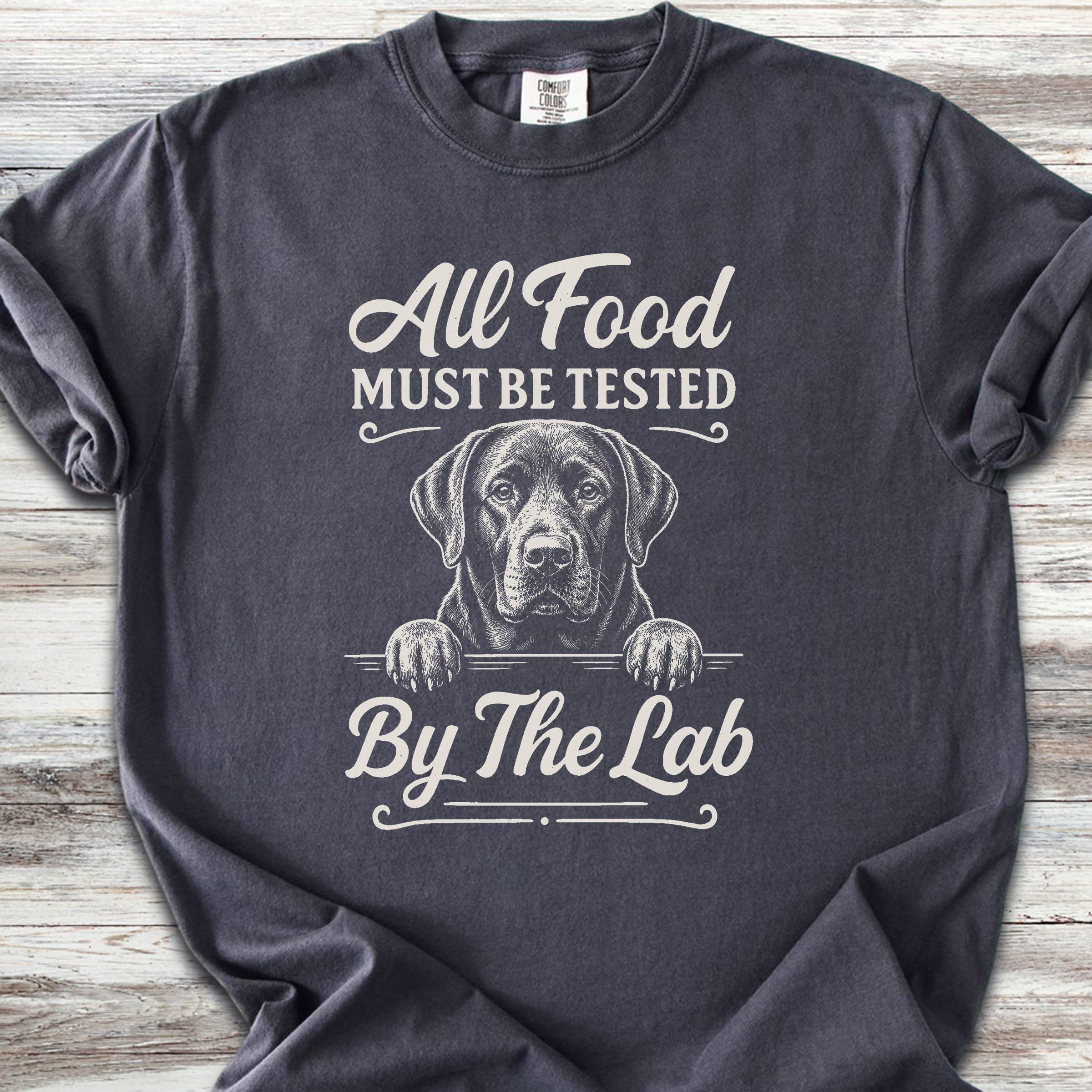 Labrador Retriever Food Test - Graphite