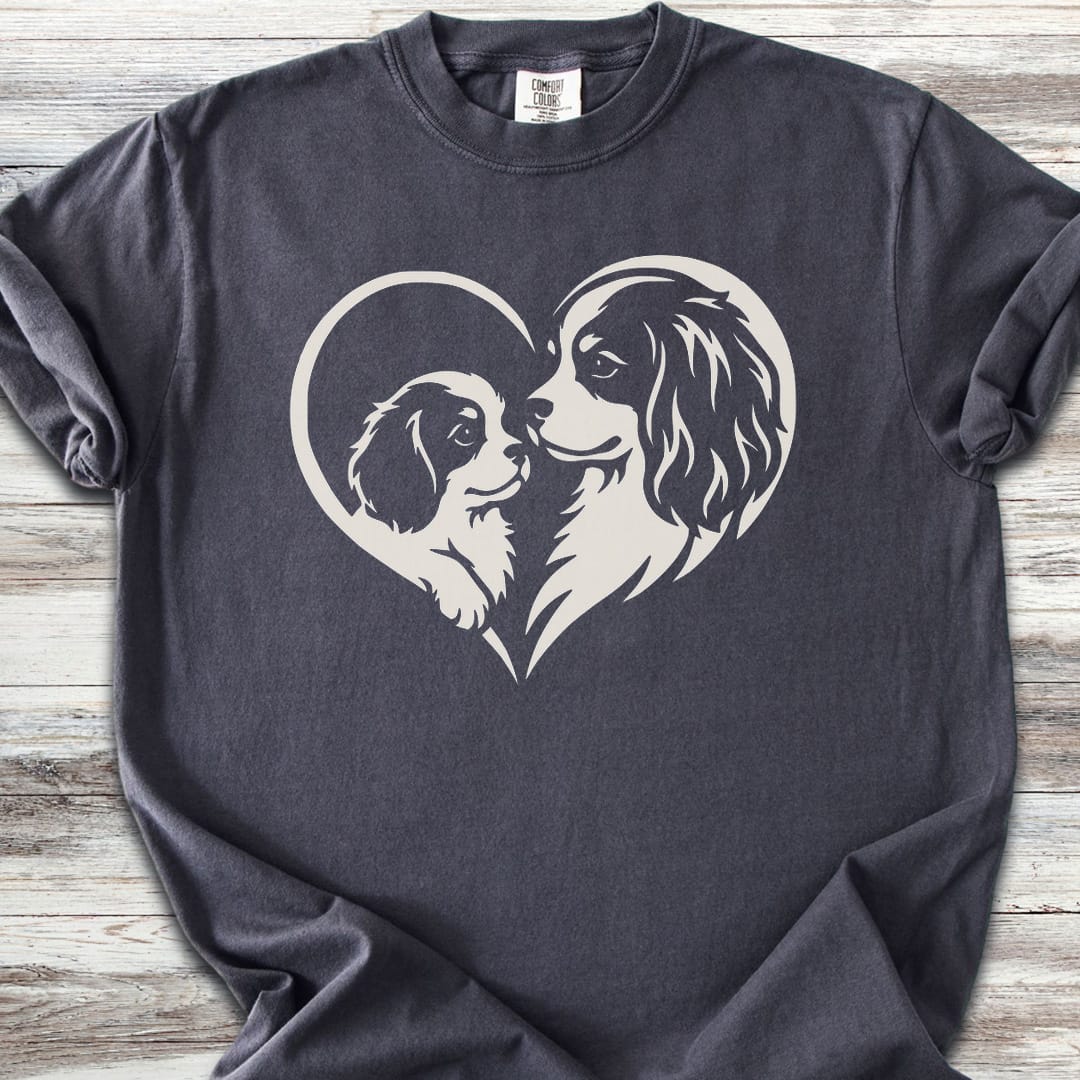 Cavalier King Charles Heart Bond - Graphite