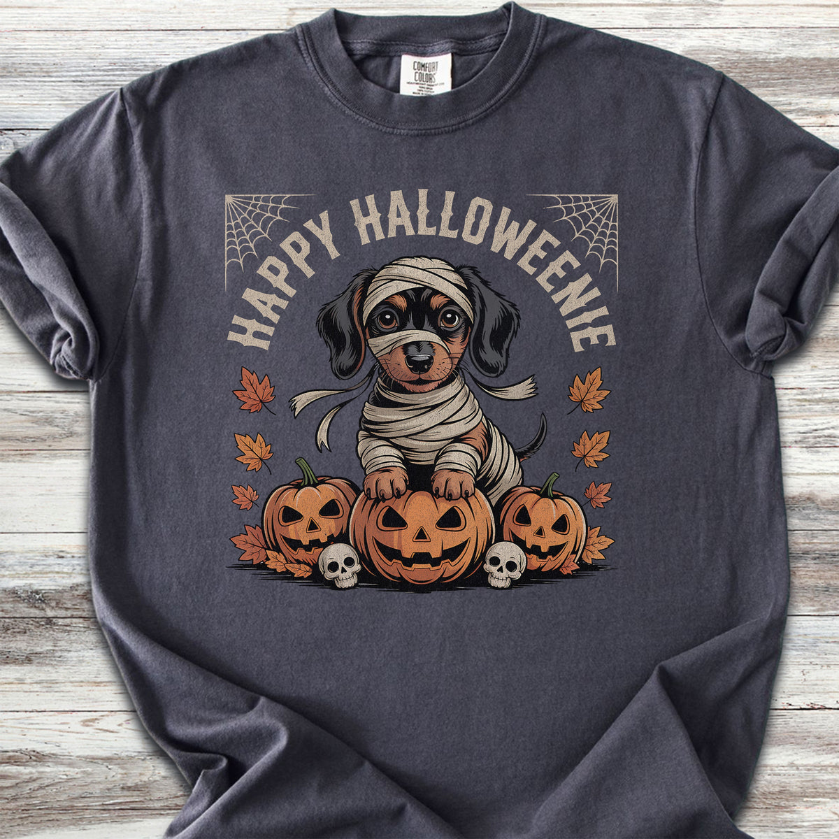 Dachshund Halloweenie - Graphite