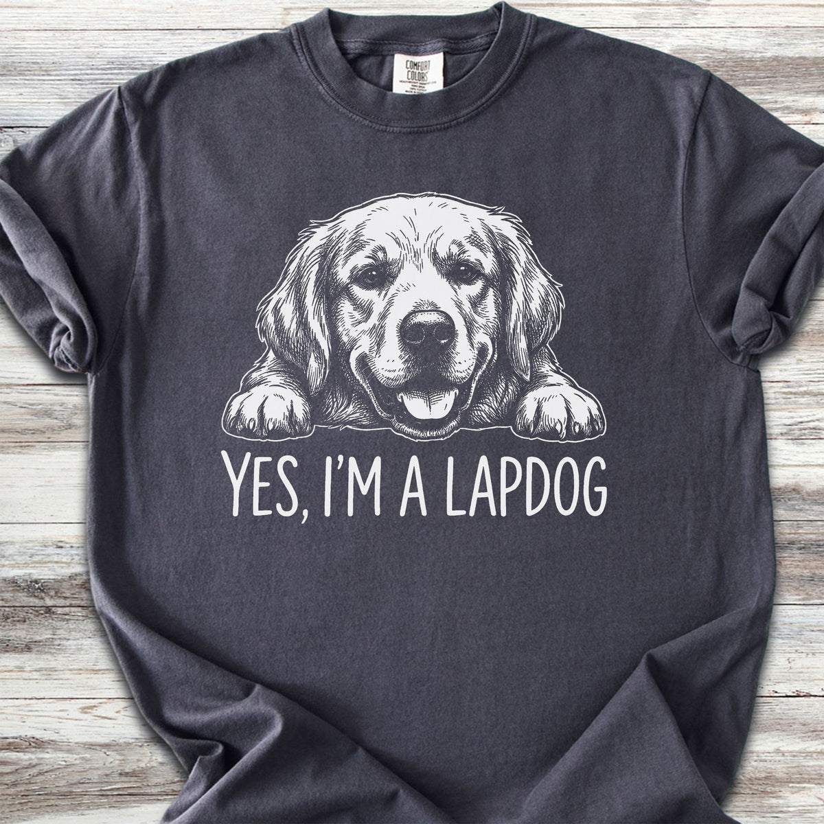 Golden Retriever Lapdog - Graphite