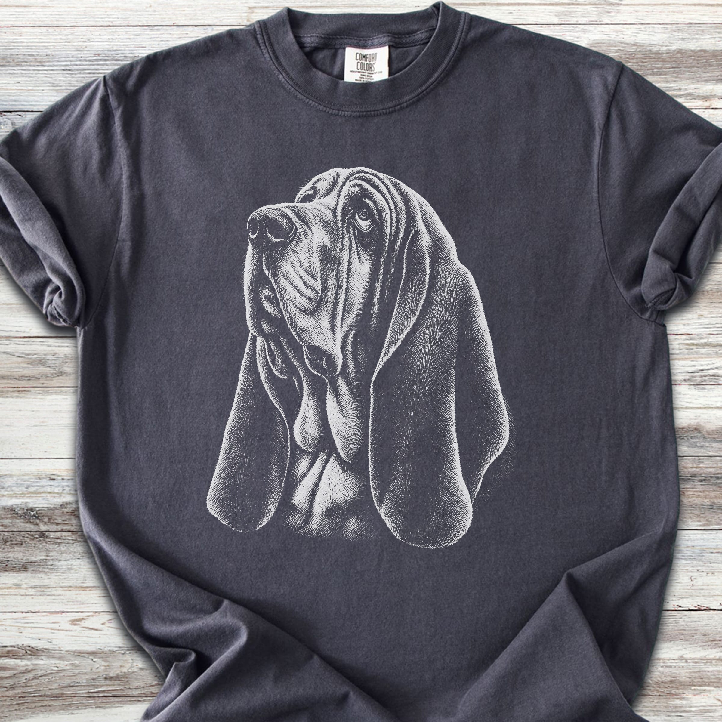 Basset Hound Loyalty - Graphite