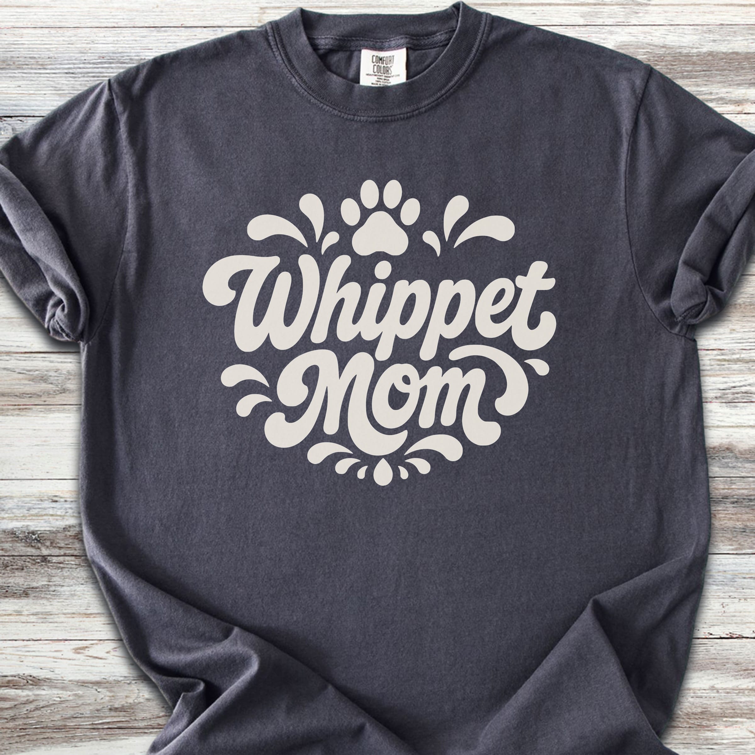Whippet Groovy Mom - Graphite