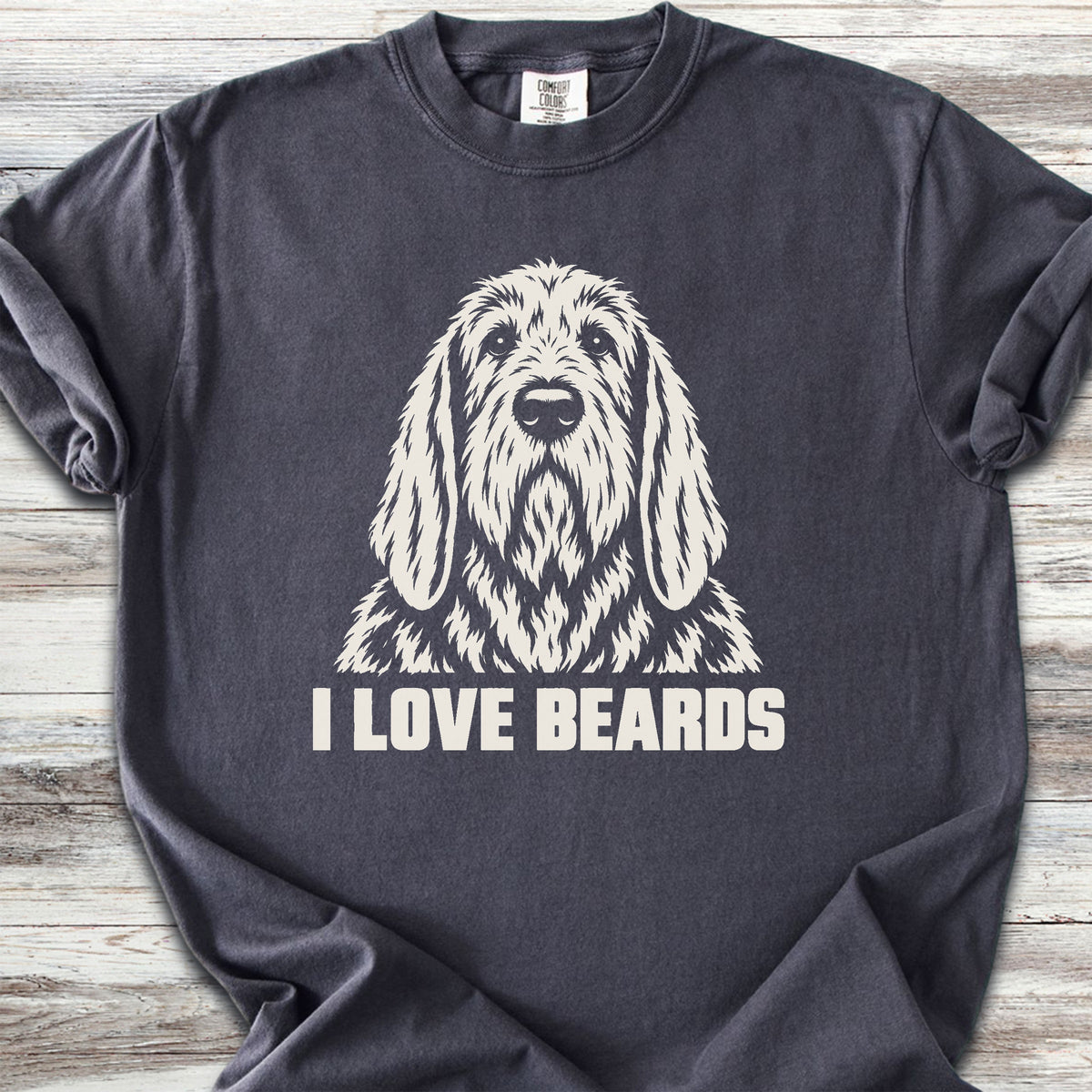 Otterhound I Love Beards - Graphite
