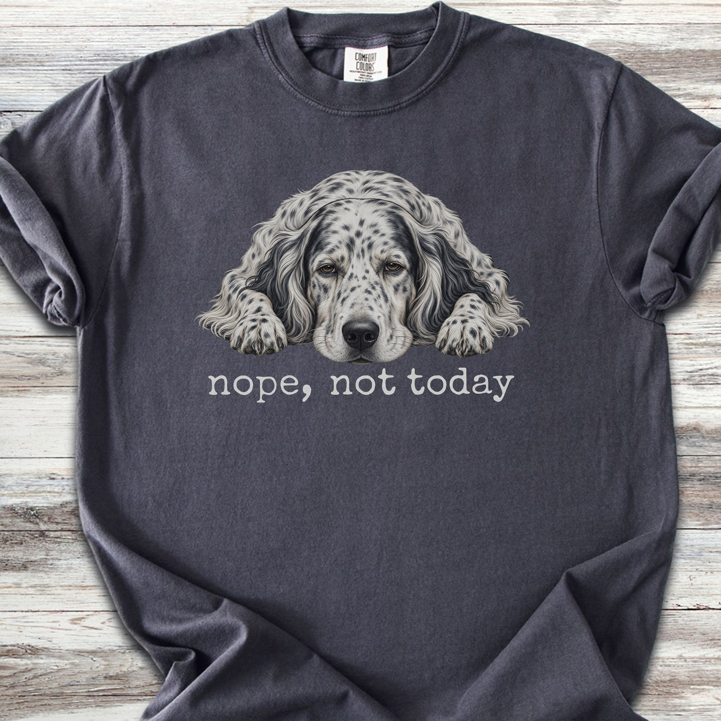English Setter Nope - Graphite