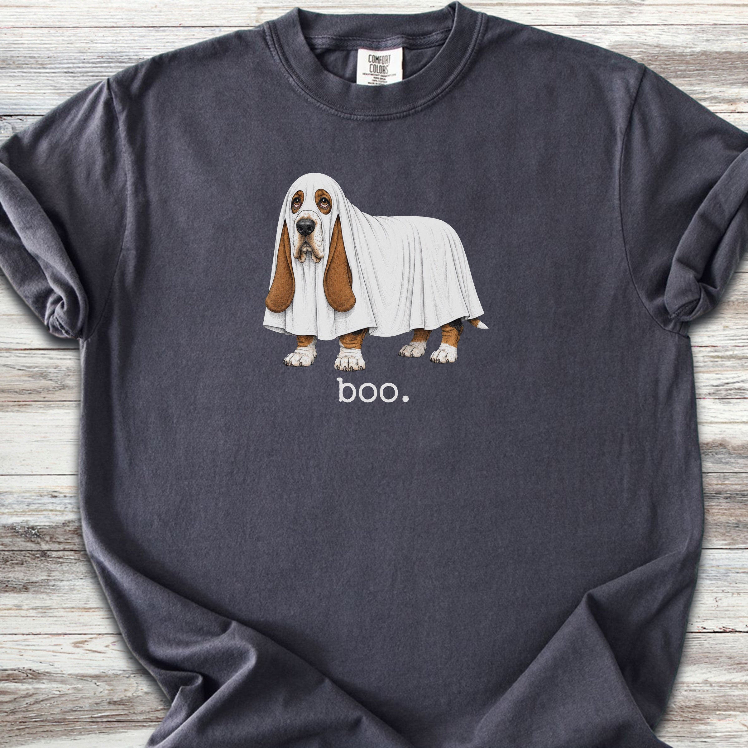 Basset Hound Boo - Graphite