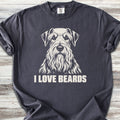 Cesky Terrier I Love Beards - Graphite