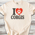Corgi I Heart - Ivory