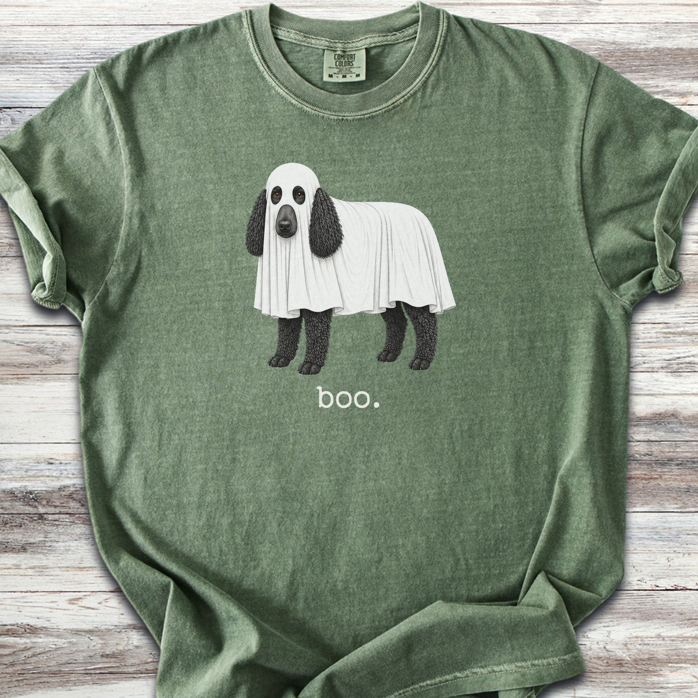 Poodle Black Boo - Moss