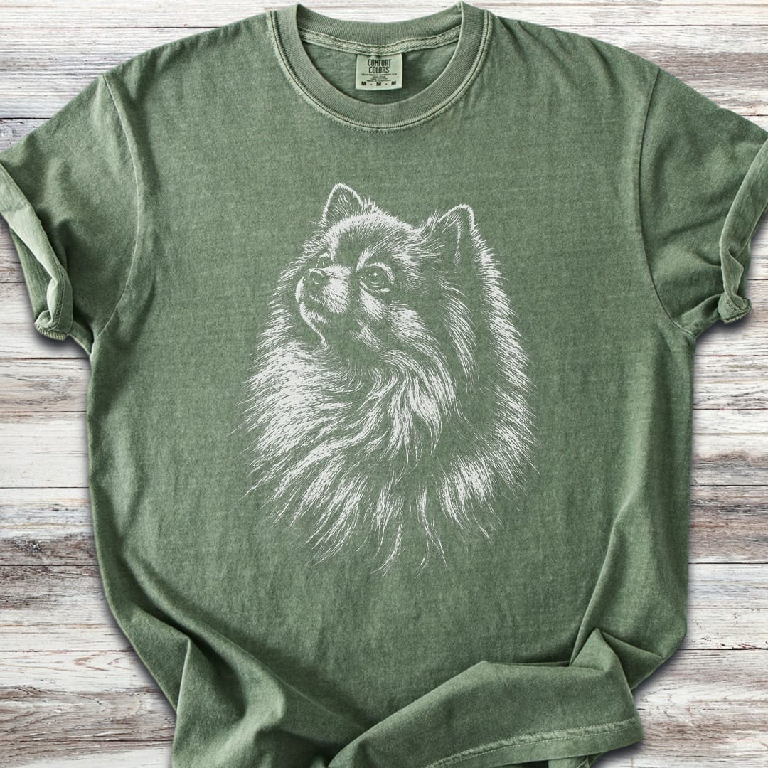 Pomeranian Loyalty - Moss