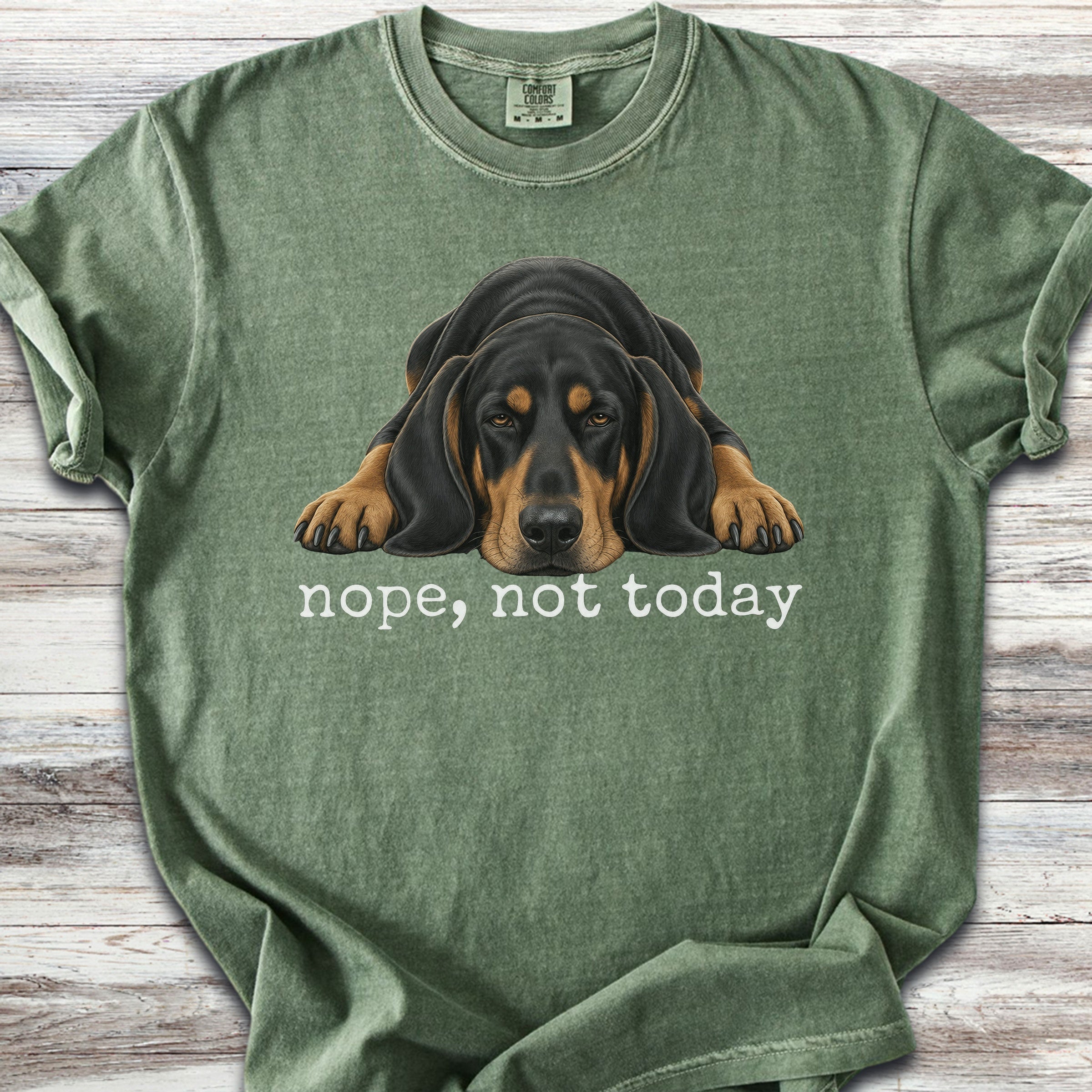 Coonhound Nope - Moss