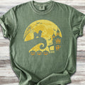 Maltipoo Halloween Moon - Moss