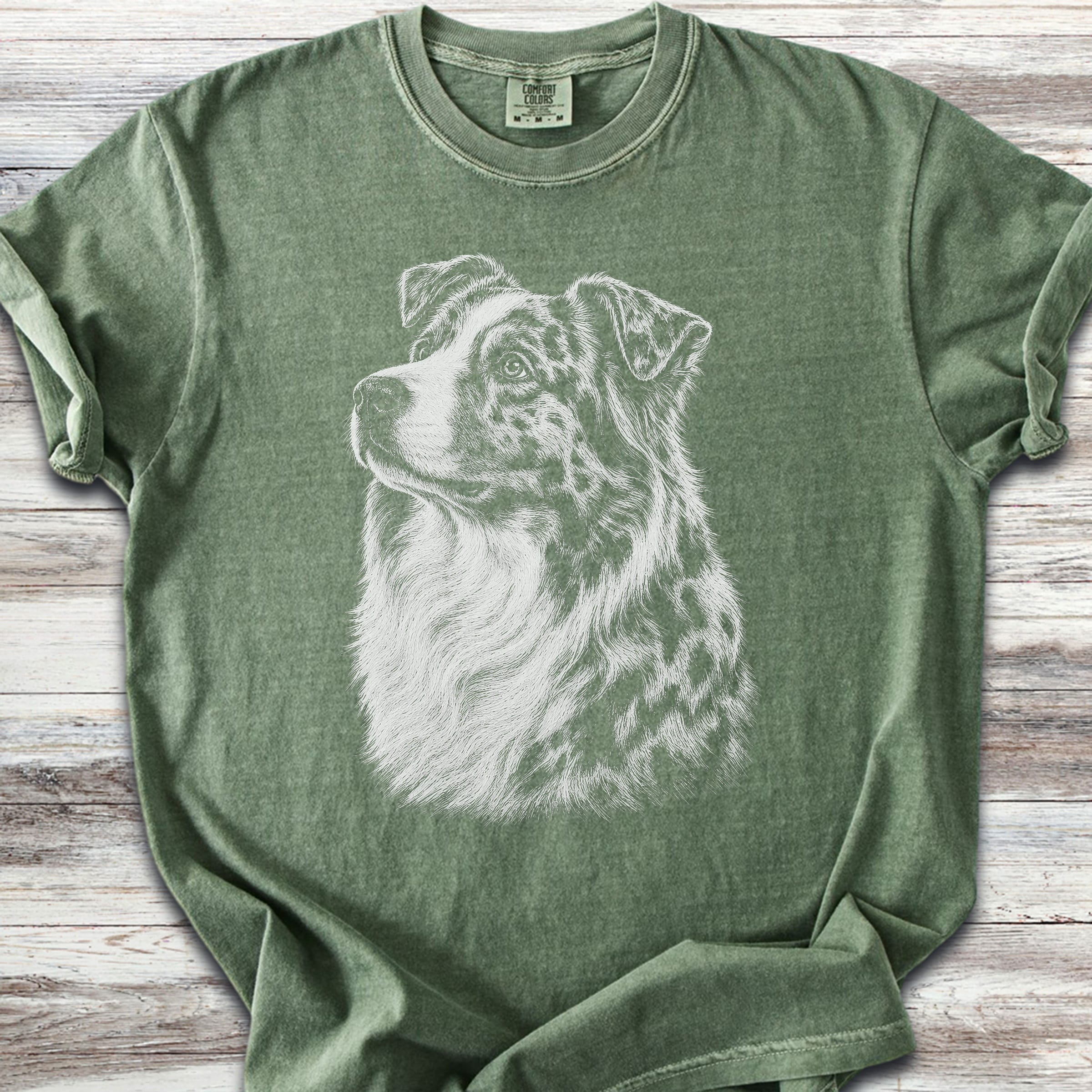 Australian Shepherd Loyalty - Moss