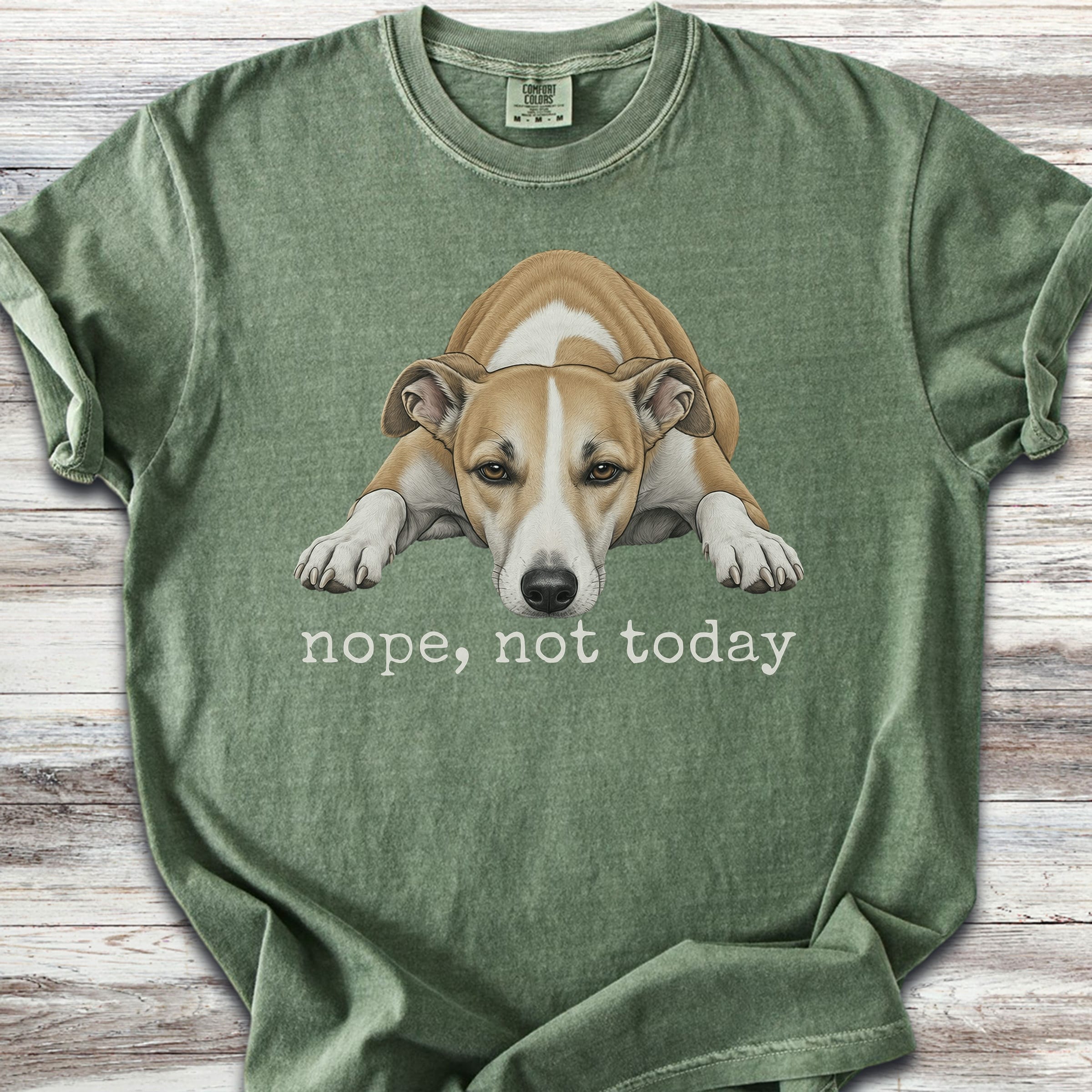 Whippet Nope - Moss