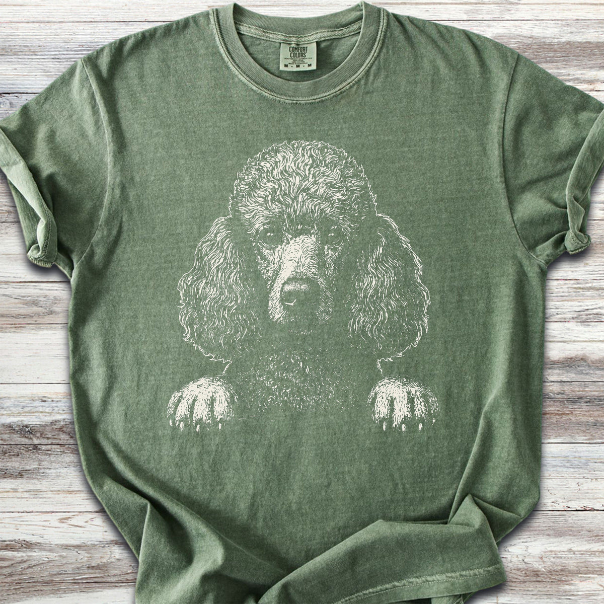 Poodle Hello - Moss