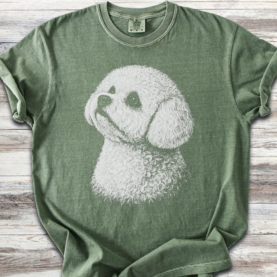 Bichon Frise Loyalty - Moss