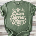 Cairn Terrier Groovy Mom - Moss
