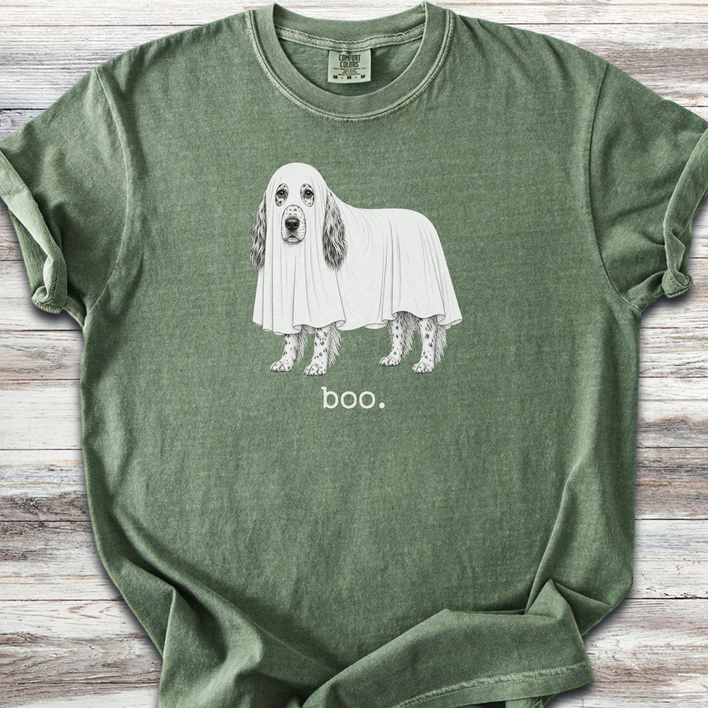 English Setter Boo - Moss