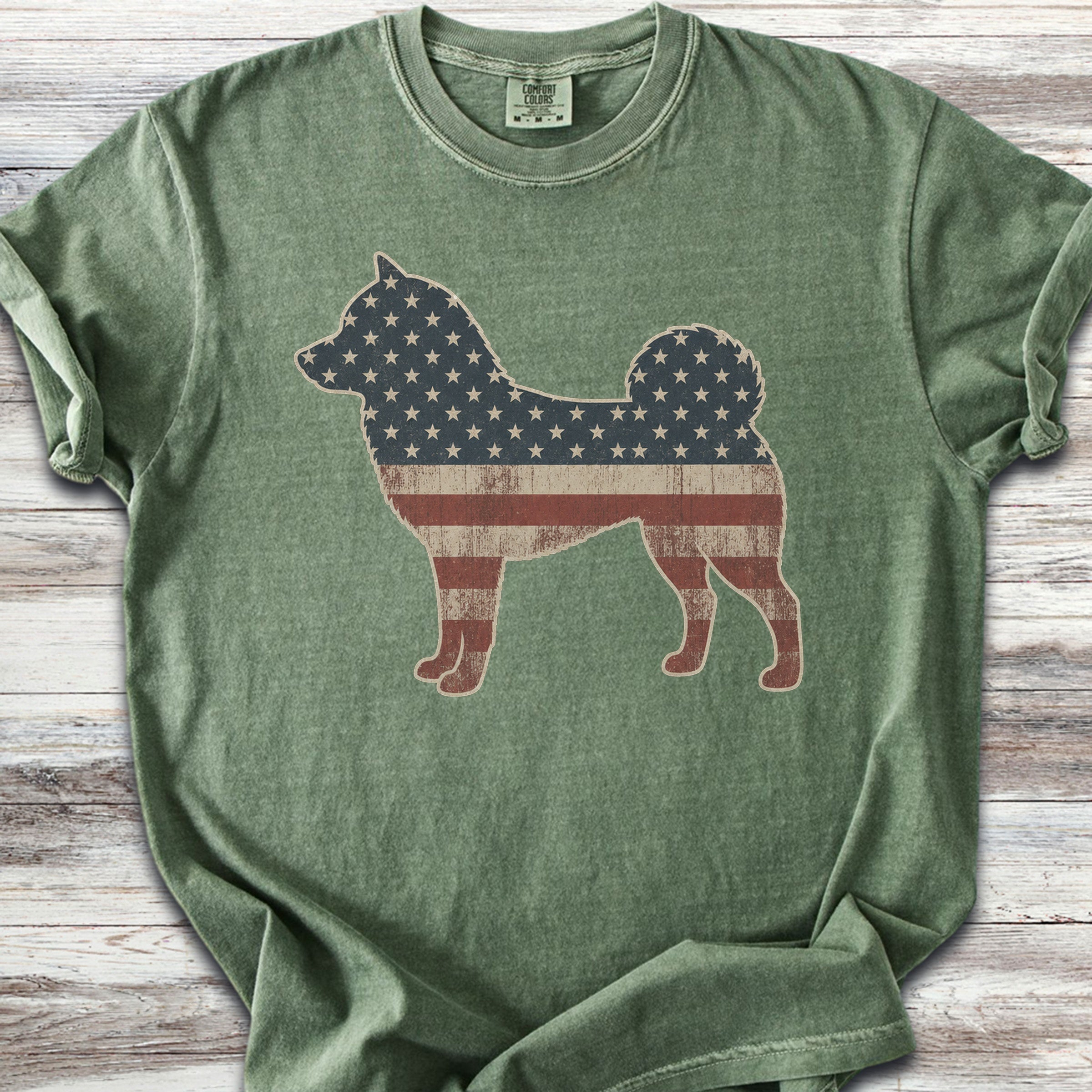 Shiba Inu Vintage USA - Moss