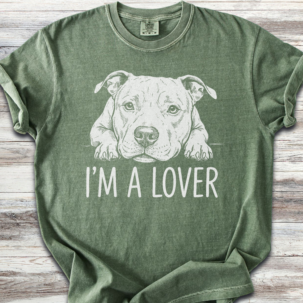 Pit Bull Lover - Moss