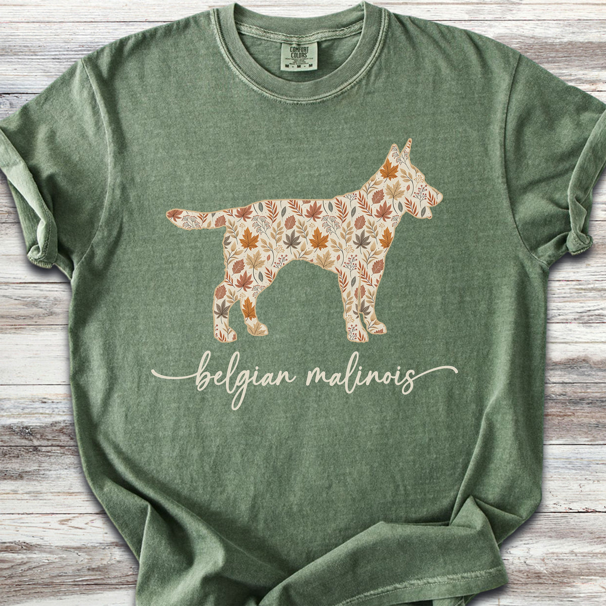 Belgian Malinois Fall - Moss
