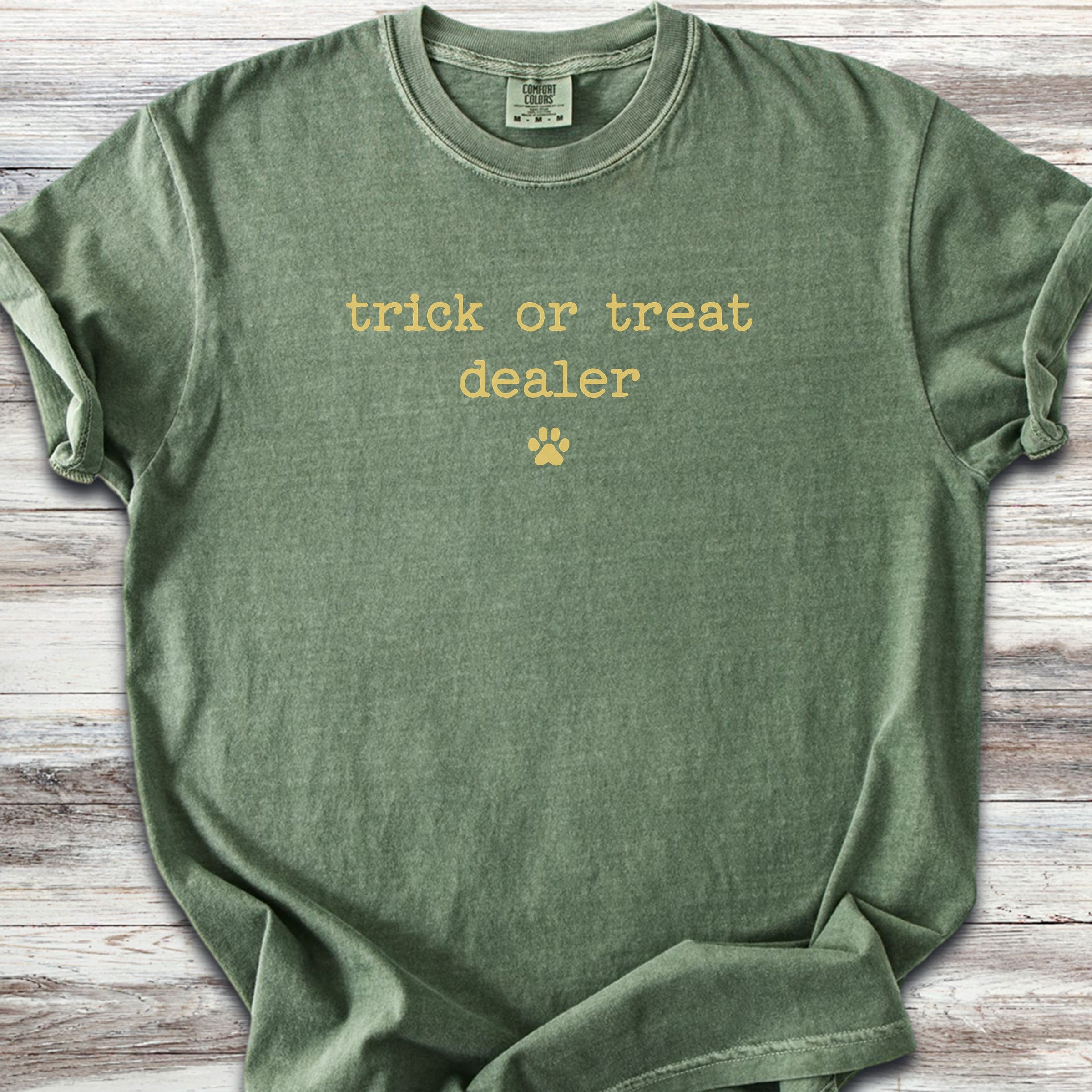 Vintage Trick or Treat Dealer - Moss