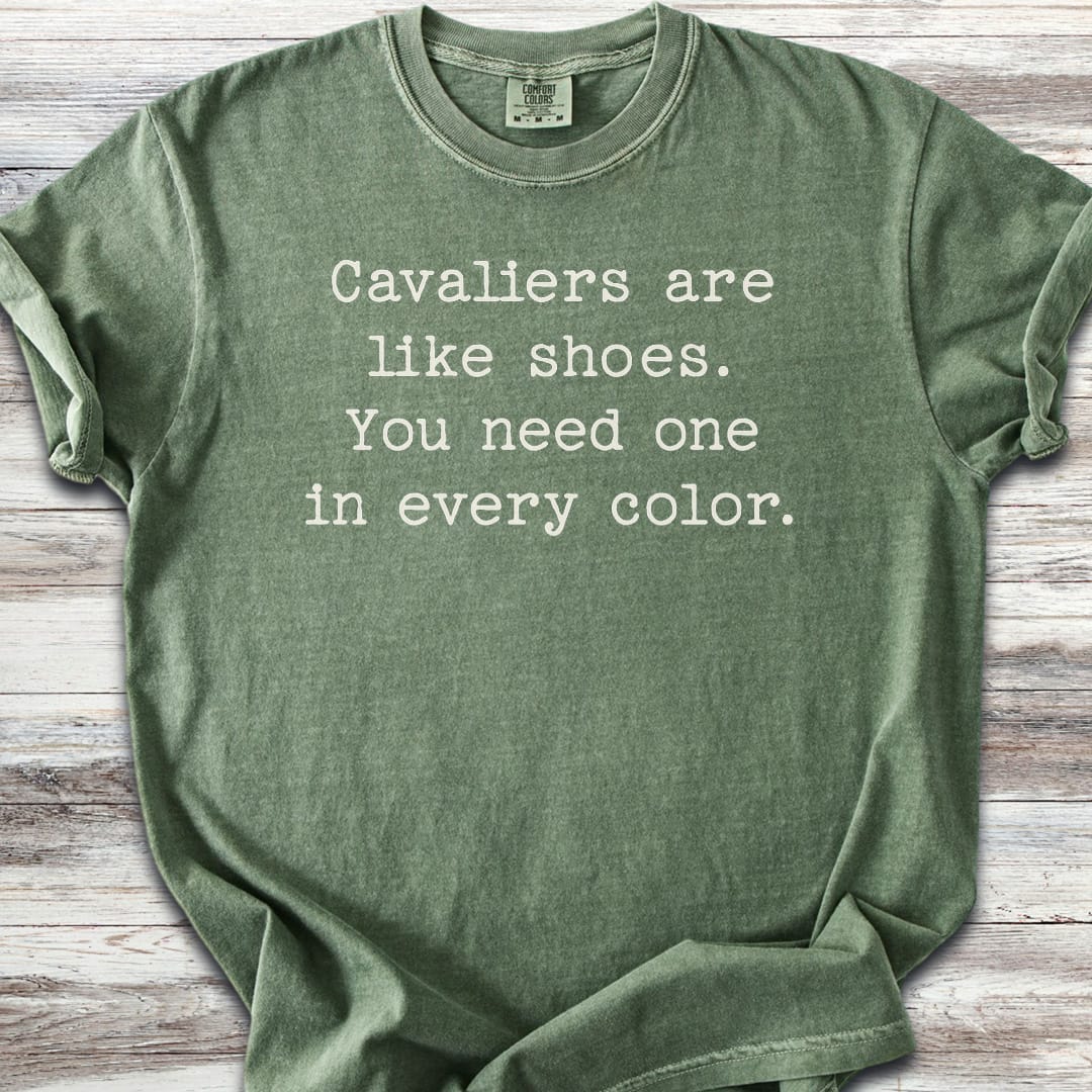 Cavalier King Charles Every Color - Moss