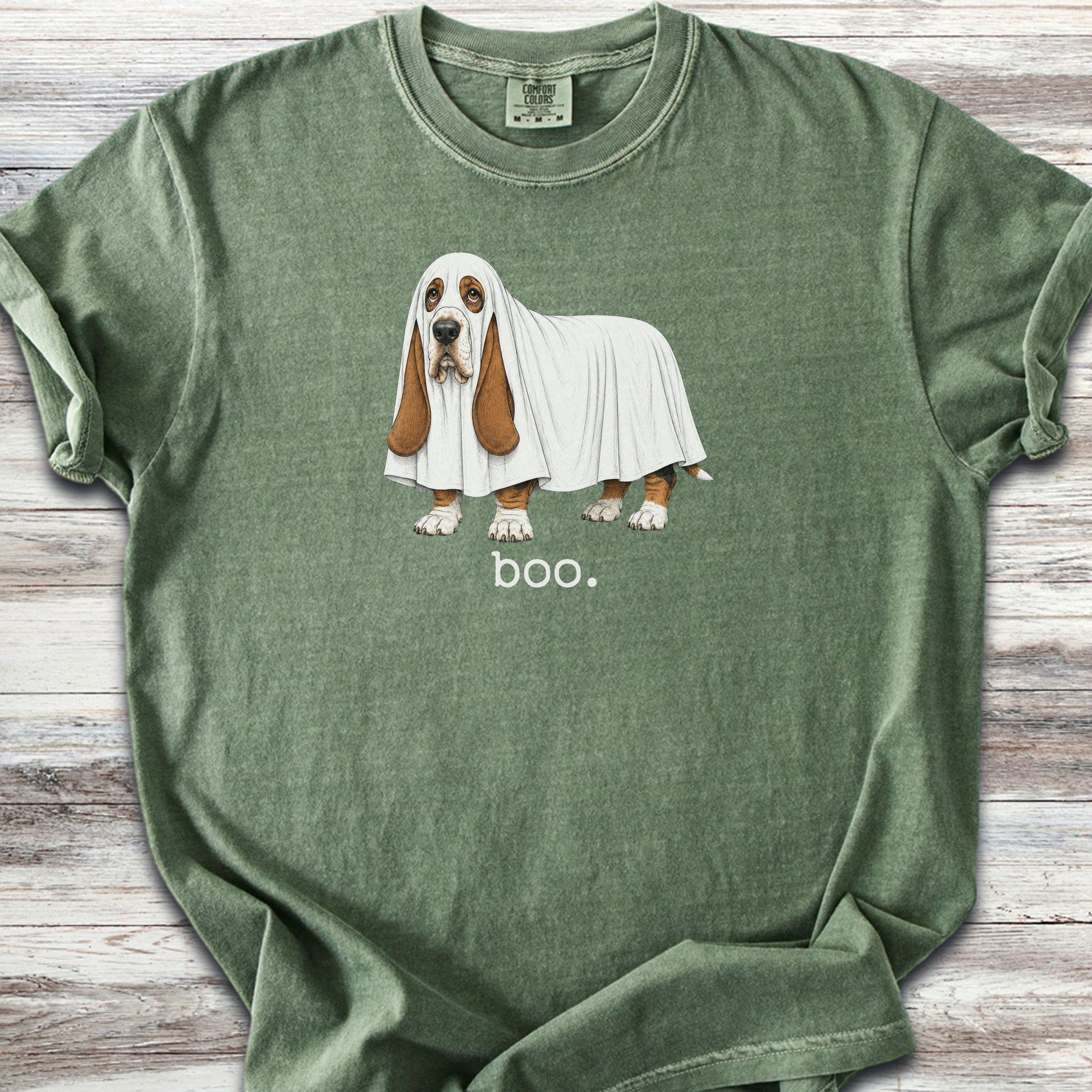 Basset Hound Boo - Moss