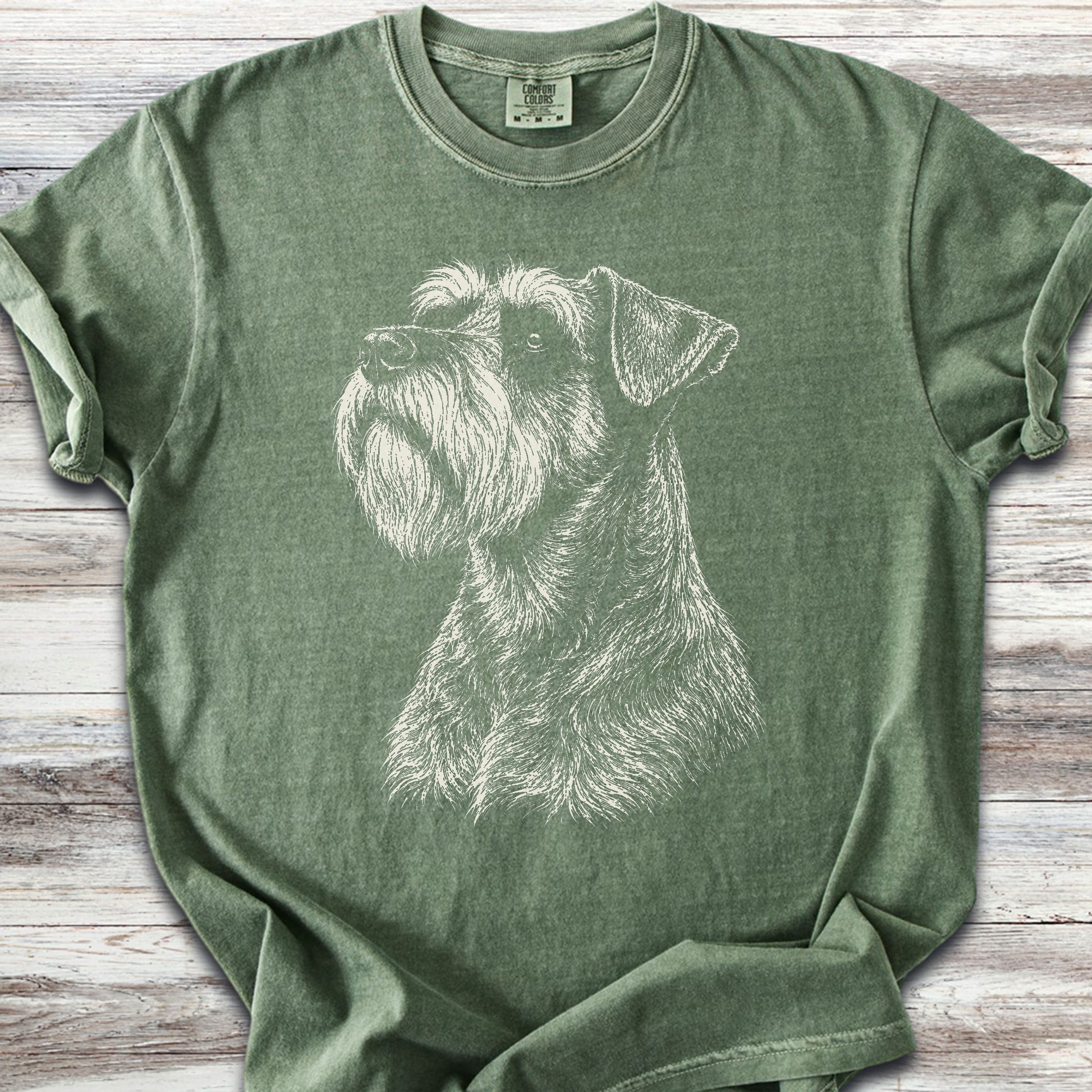 Schnauzer Loyalty - Moss