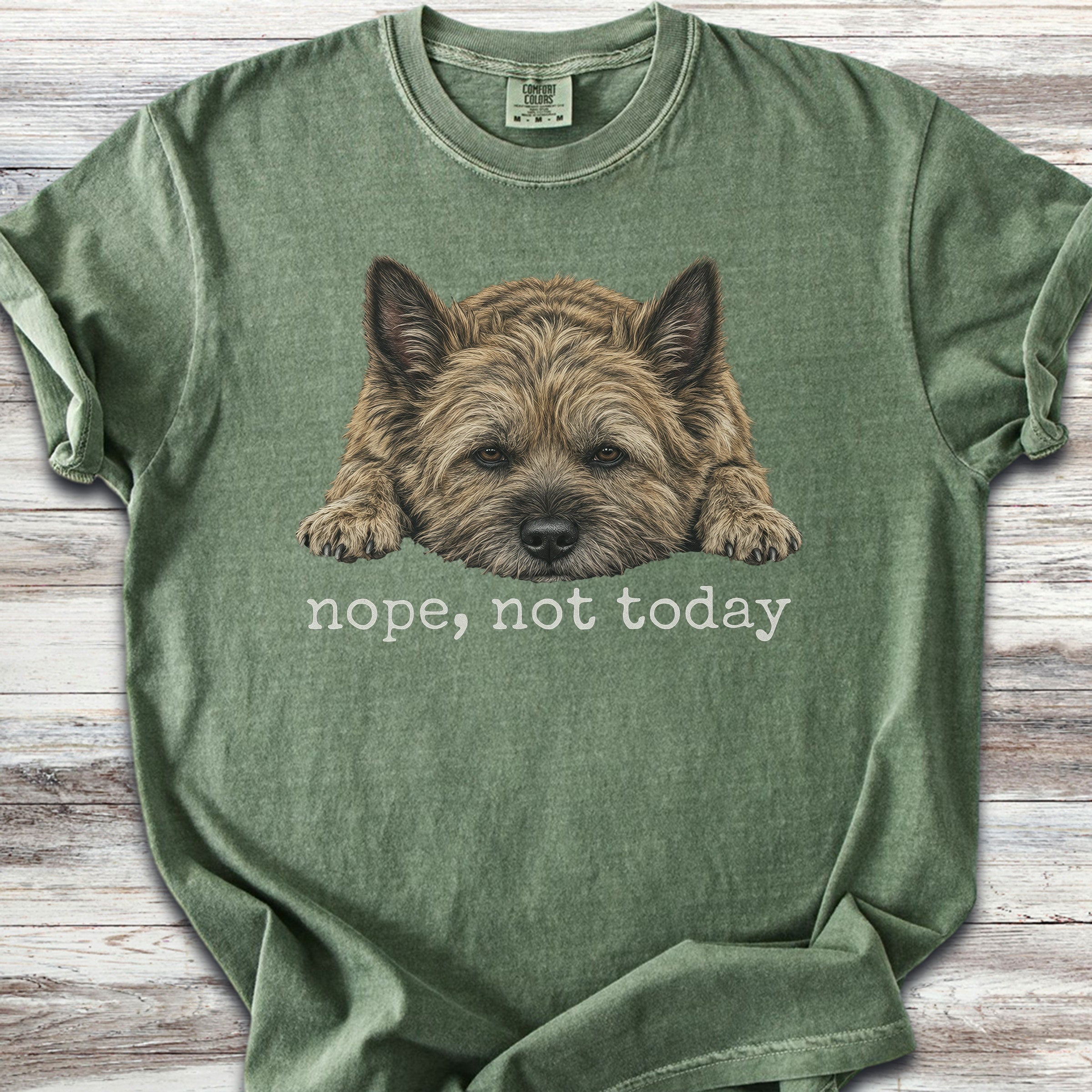 Cairn Terrier Nope - Moss